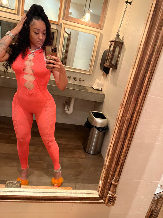 “Tangerine” Jumpsuit